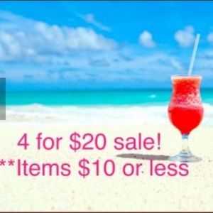 Items with ♦️ qualify for 4 for $20